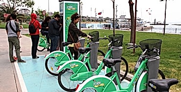 İstanbul'da Akıllı Bisiklet hatları uzuyor